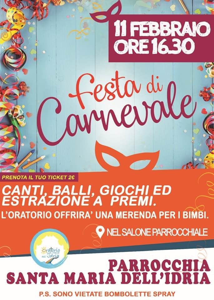 Featured image for “Festa di Carnevale”