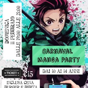 Festa Carnevale Manga - Lecce 2024
