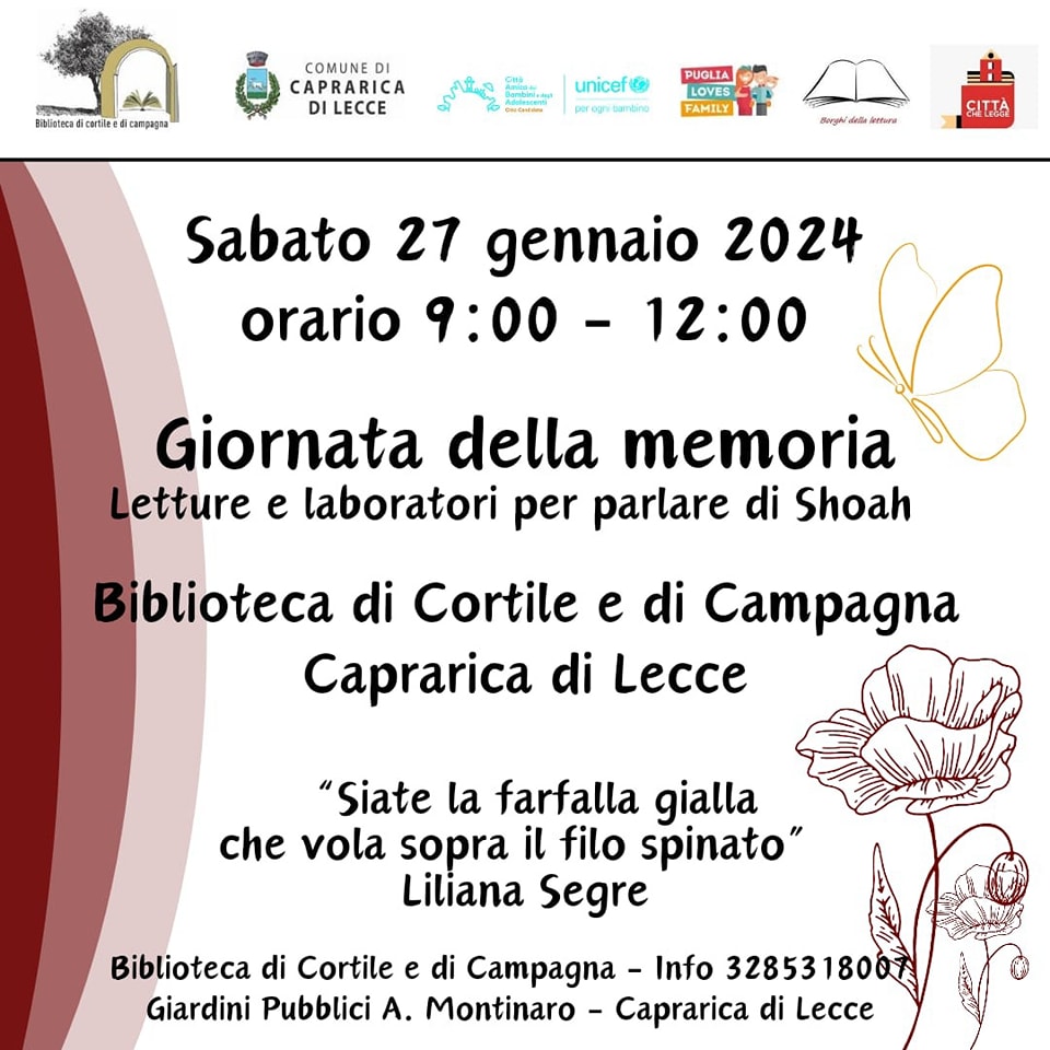 Featured image for “Giornata della Memoria”