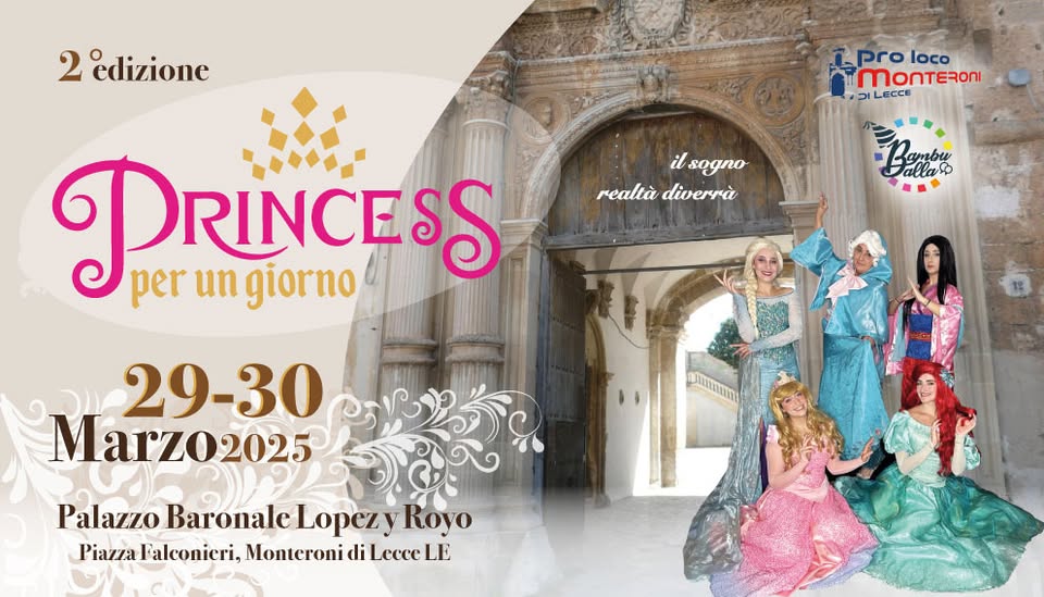 Featured image for “Princess per un Giorno”