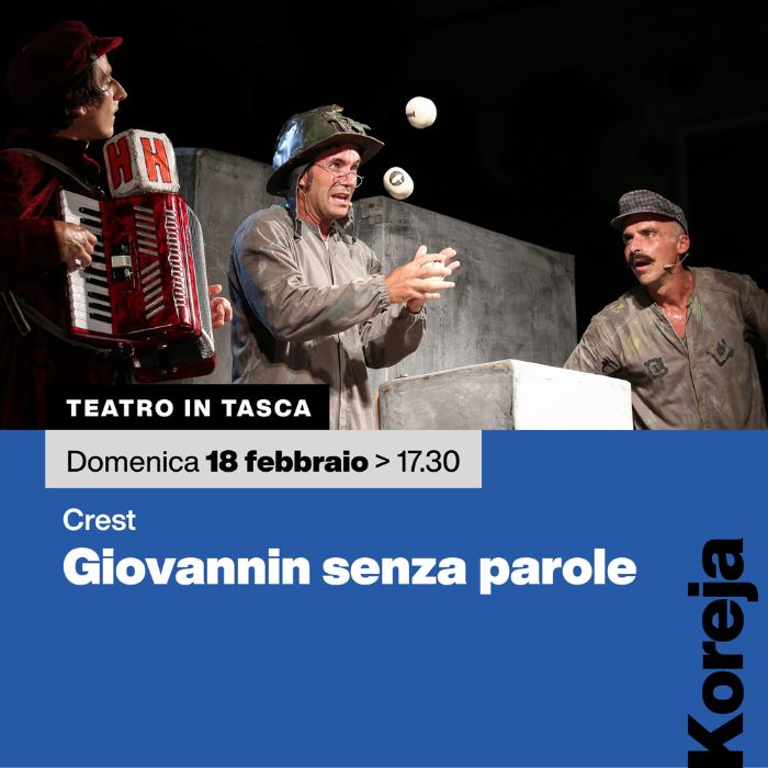 Featured image for “Teatro in Tasca – Giovannin senza parole”