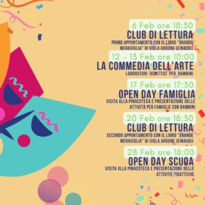 Carnevale 2024 Pinacoteca Lecce