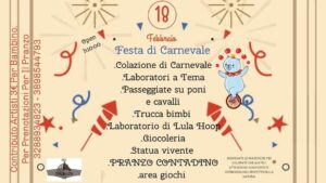 Locandina Carnevale 2024 alla Rusciulara