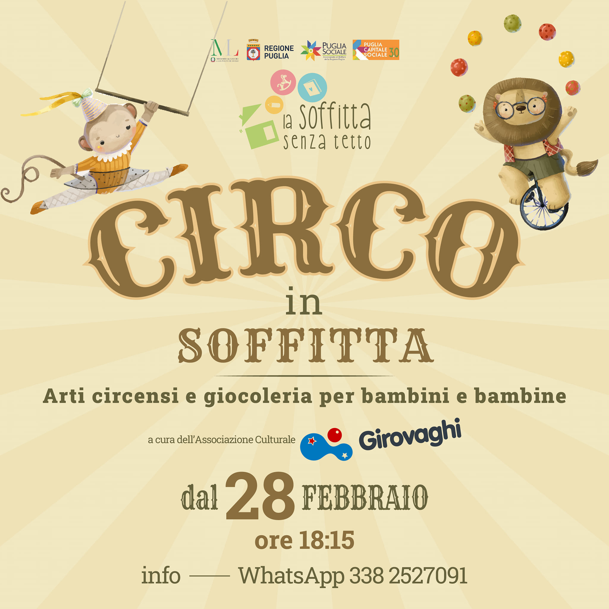 Featured image for “Circo in Soffitta”