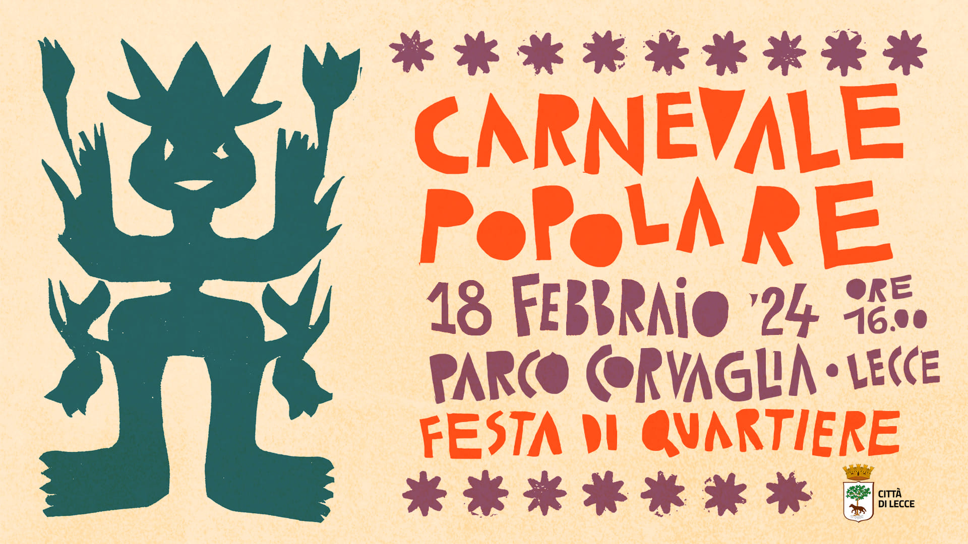 Featured image for “Carnevale popolare – festa nei quartieri”