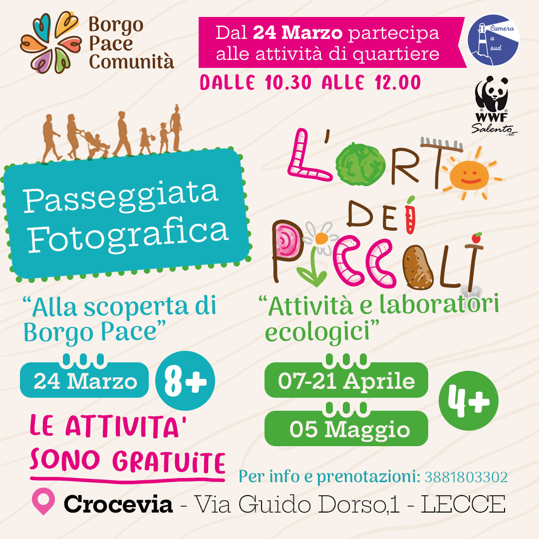 Featured image for “Le domeniche mattina al Crocevia per bimbi e bimbe”