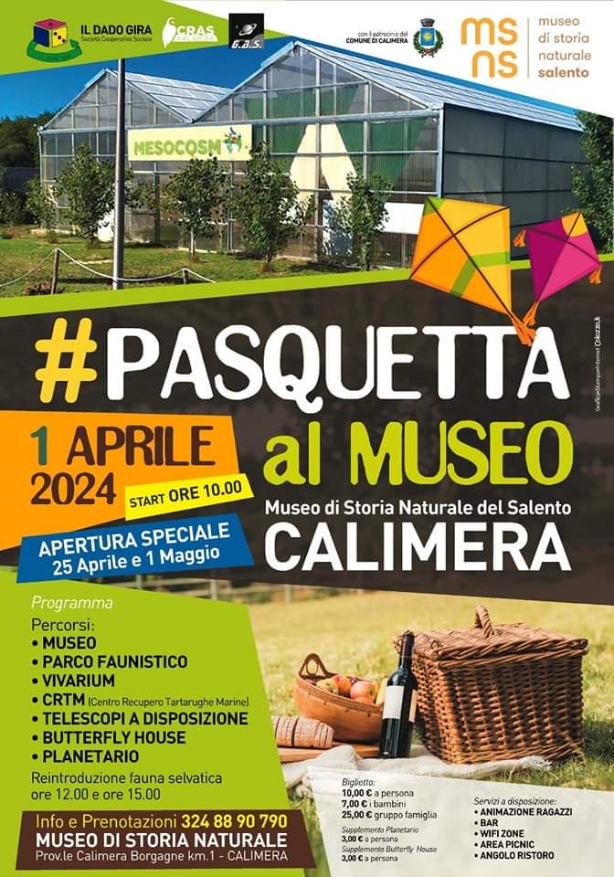 Featured image for “Pasquetta al Museo di Calimera 2024”