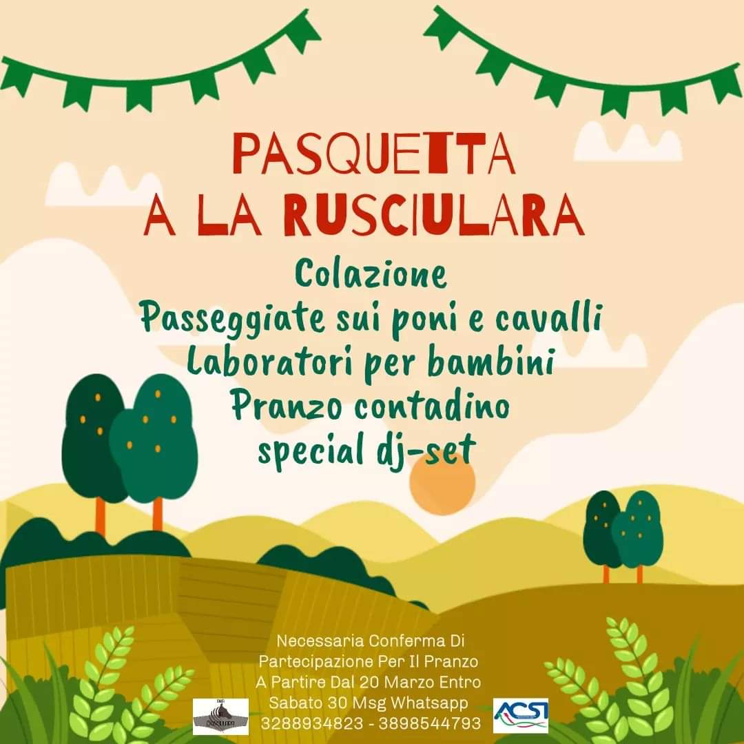 Featured image for “Pasquetta alla Rusciulara 2024”