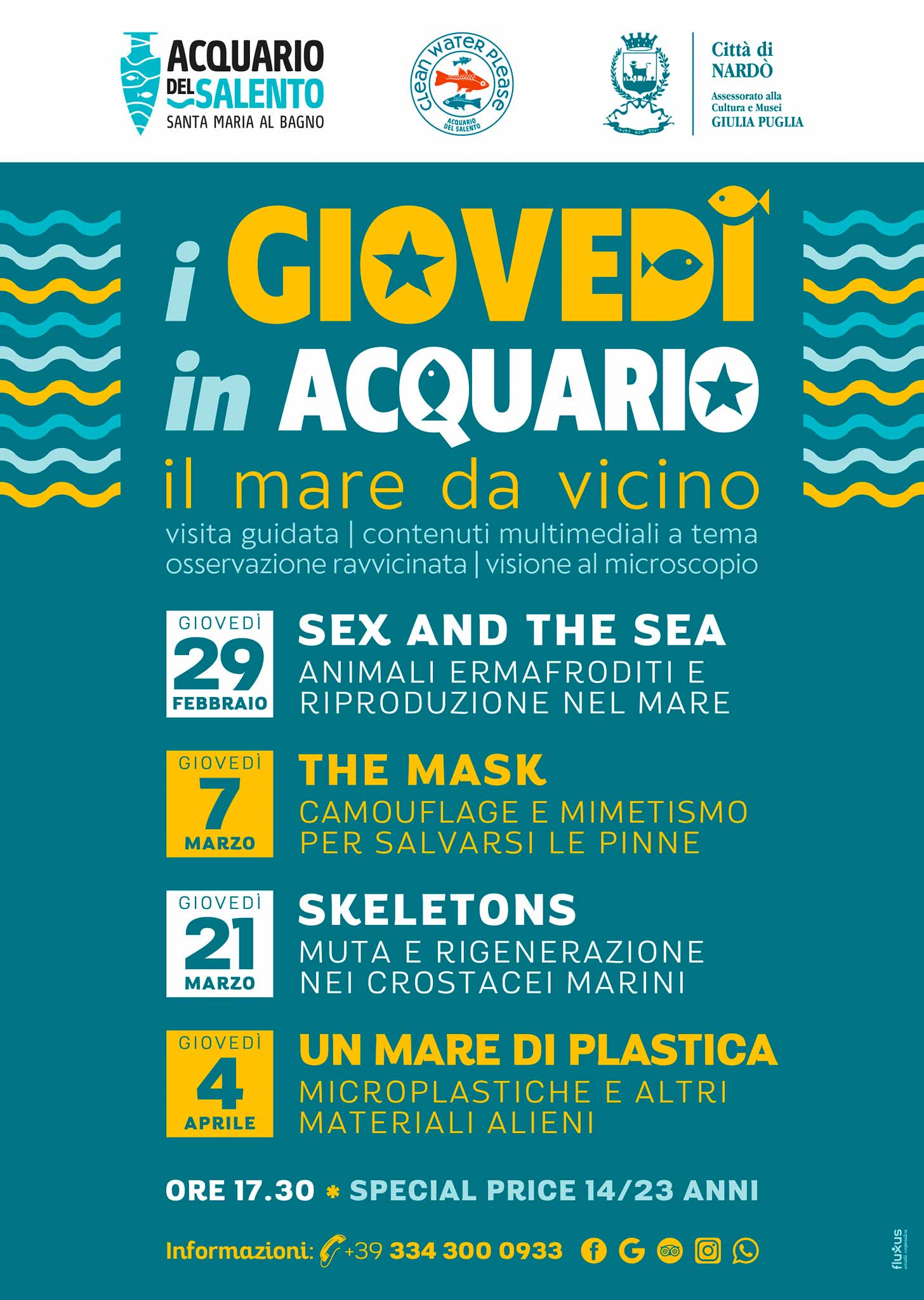 Featured image for “I giovedì in acquario”