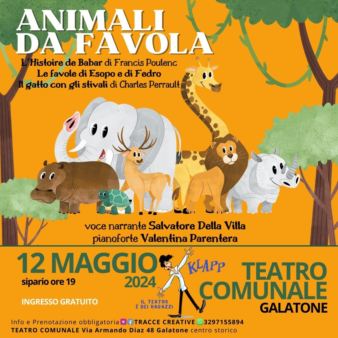 Featured image for “ANIMALI DA FAVOLA”