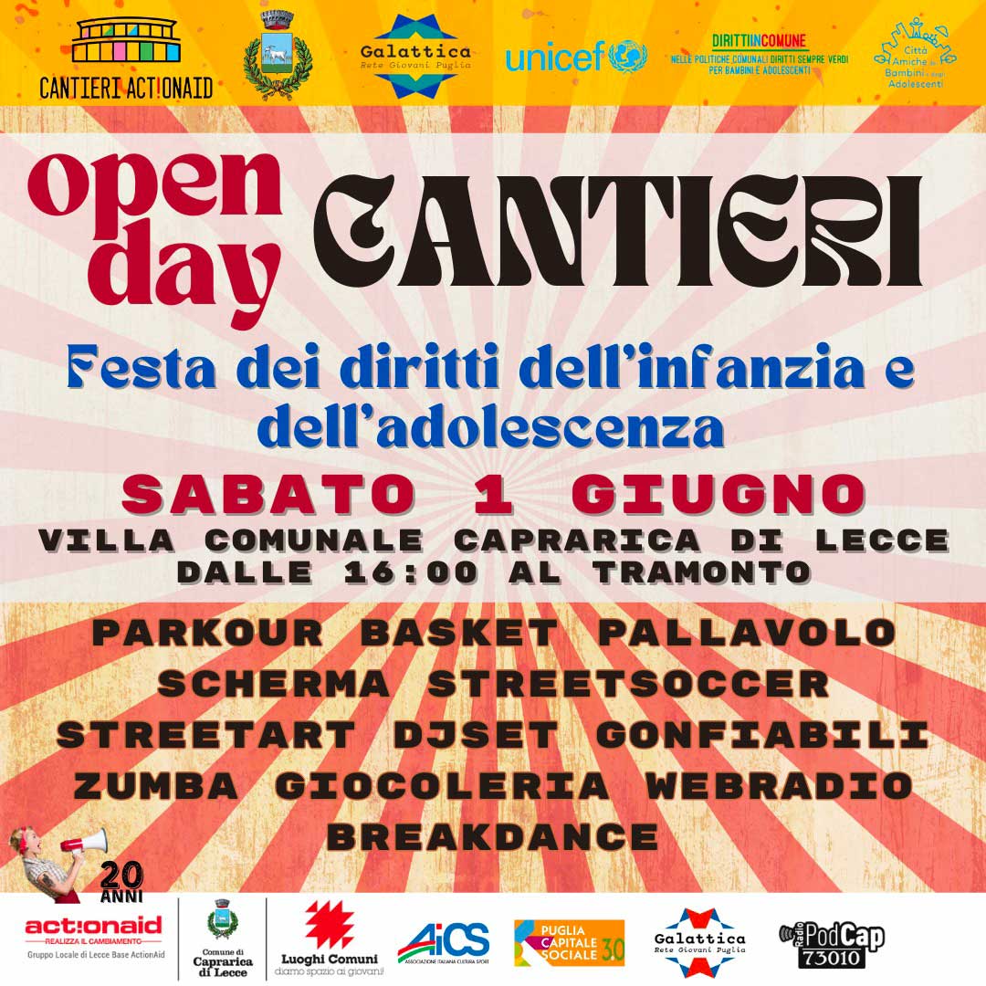 Featured image for “Open day Cantieri ActionAid”