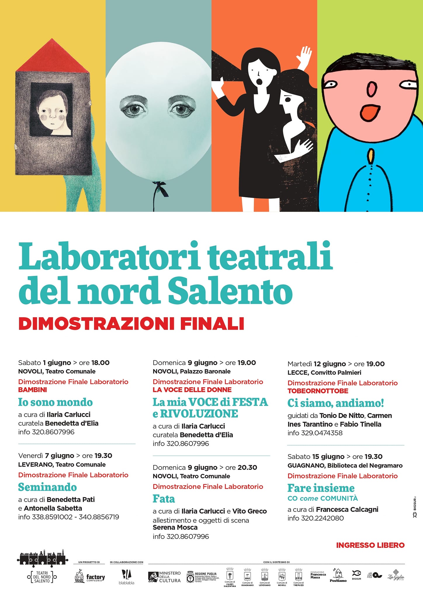 Featured image for “Laboratori teatrali del nord Salento – Dimostrazioni finali”