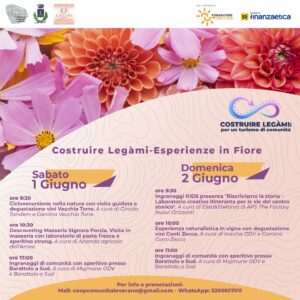 Locandina ufficiale eventi collaterali Leverano in fiore