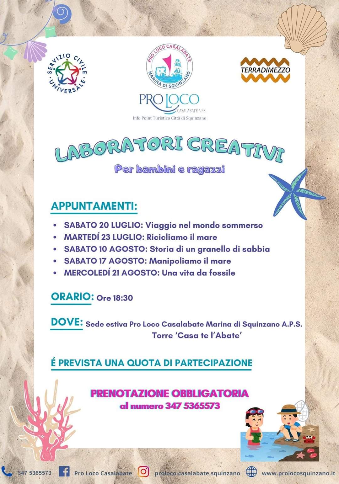 Featured image for “Laboratori creativi per bambini”