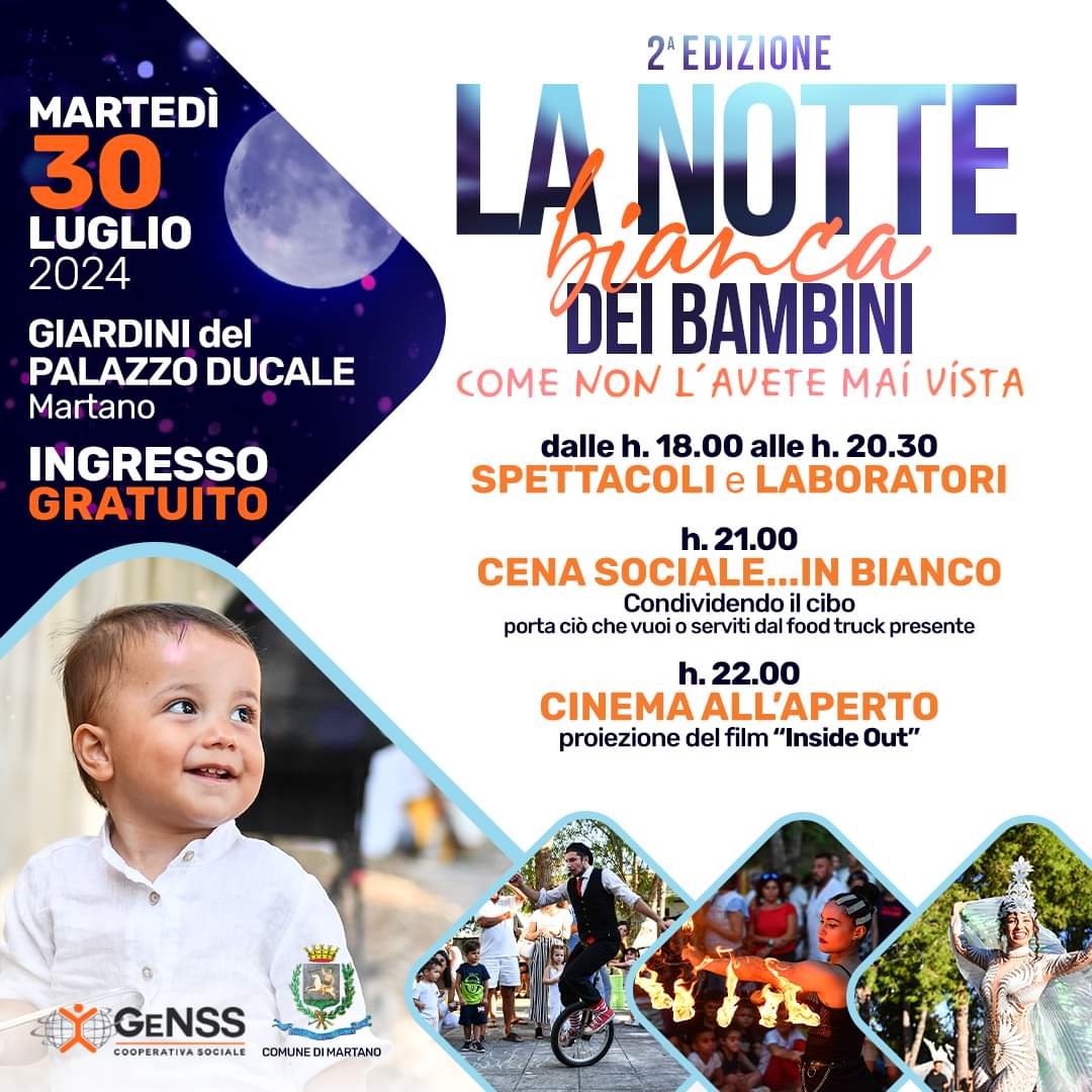 Featured image for “Notte Bianca dei bambini a Martano”