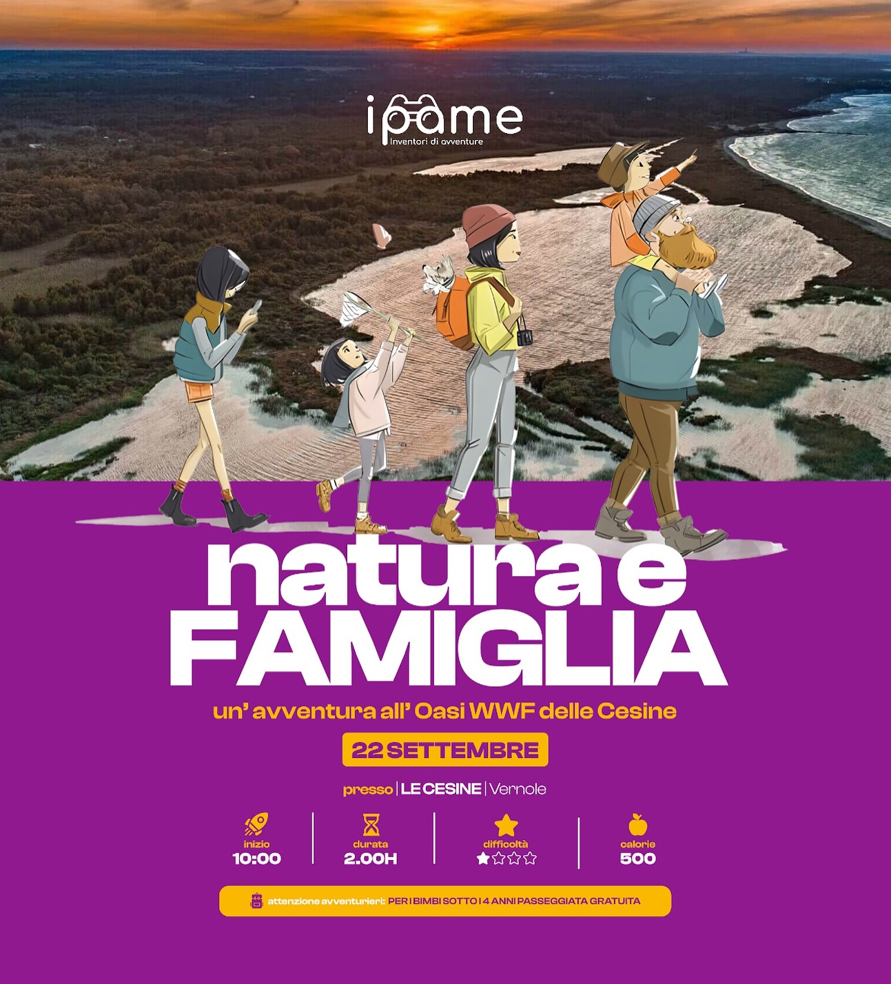 Featured image for “Natura e famiglia – Un’avventura all’Oasi WWF delle Cesine”