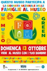 Locandina Famiglie al Museo Must Lecce 2024
