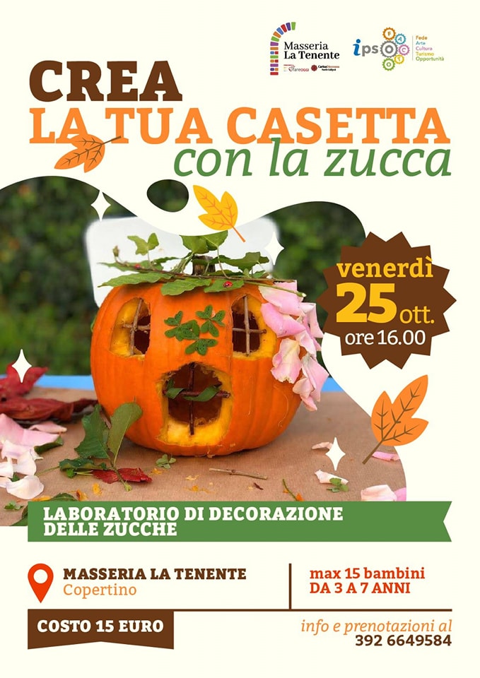Featured image for “Crea la tua casetta con la zucca”
