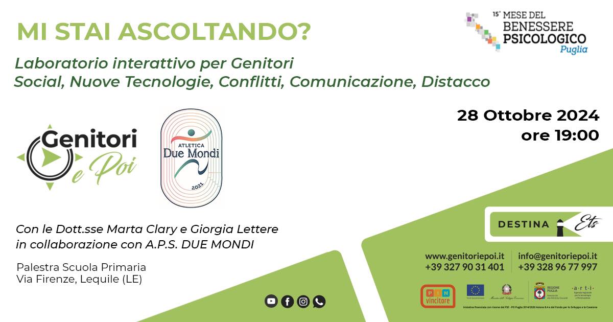 Featured image for “Mi stai ascoltando?”