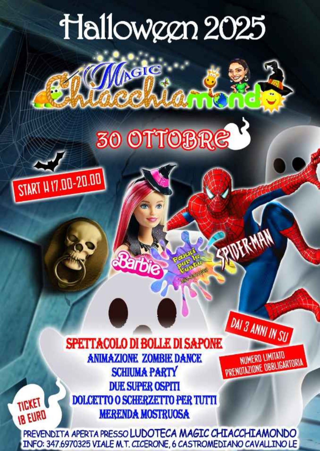 Featured image for “Halloween 2025 con Magic Chiacchiamondo”