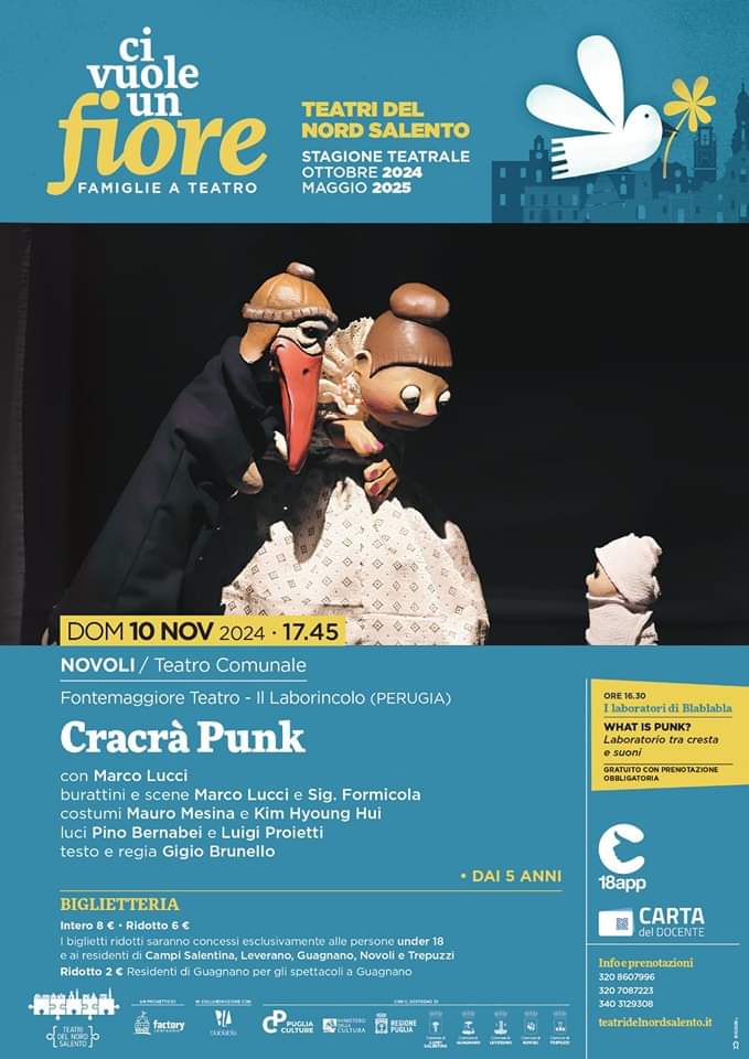 Featured image for “Cracrà punk – Ci vuole un fiore”
