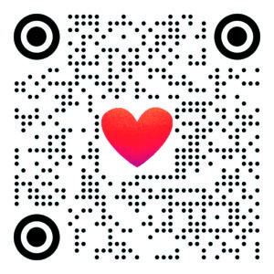 QR code Gaby Books cuore per catalogo