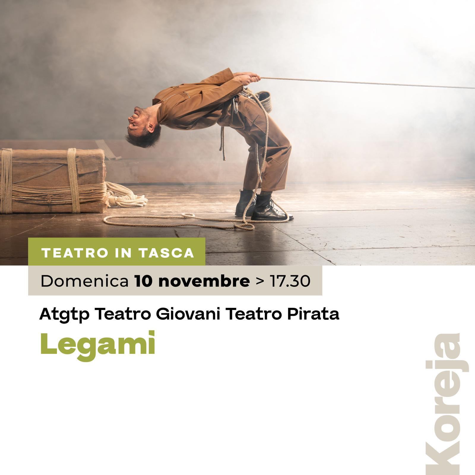 Featured image for “Teatro in Tasca – Legami”