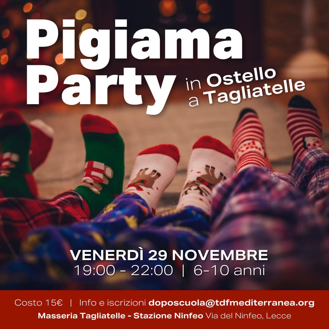 Featured image for “Pigiama Party in Ostello a Tagliatelle”