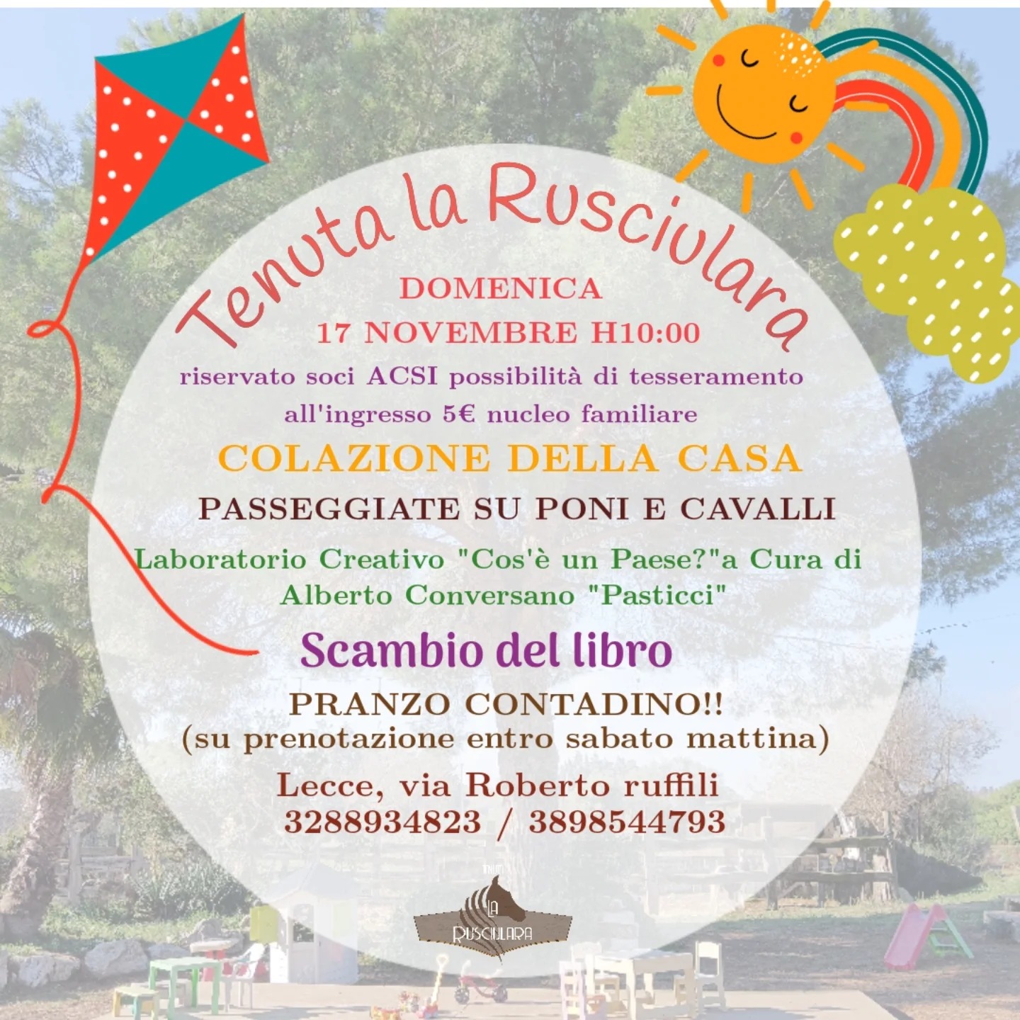 Featured image for “Domenica alla Rusciulara – 17 novembre 2024”