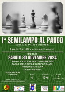 Locandina Lecce Scacchi