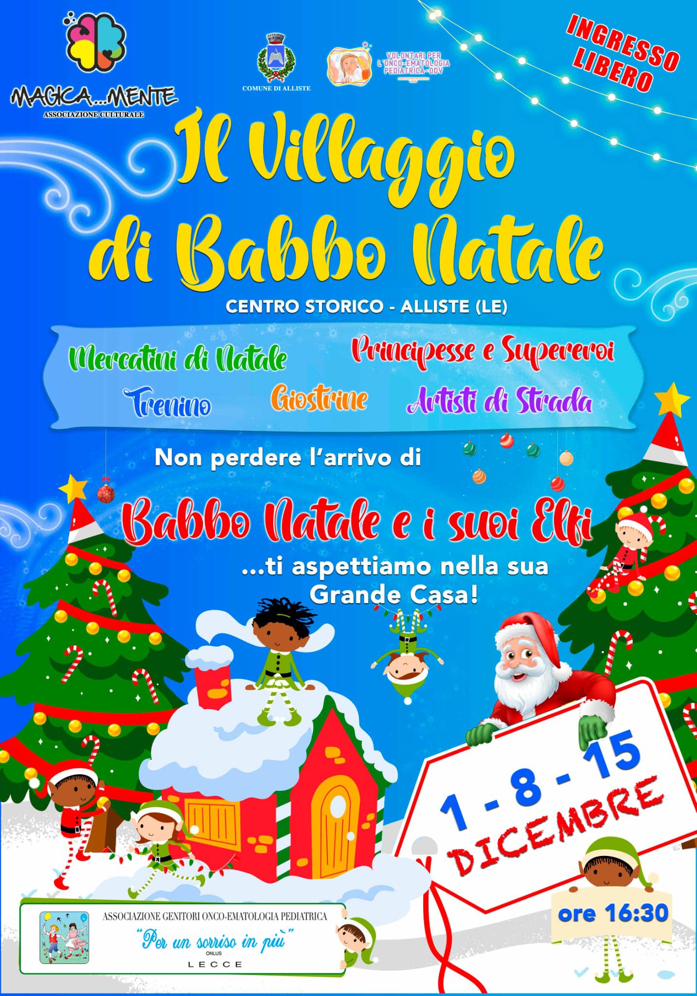 Featured image for “Villaggio di Babbo Natale – Alliste 2024”
