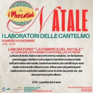 Laboratori Bambini Cantelmo Natale 2024