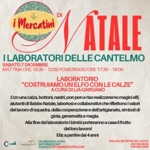 Laboratori Bambini Cantelmo Natale 2024