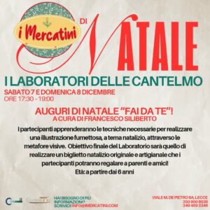 Laboratori Bambini Cantelmo Natale 2024