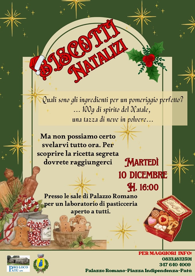 Featured image for “Laboratorio di biscotti natalizi”