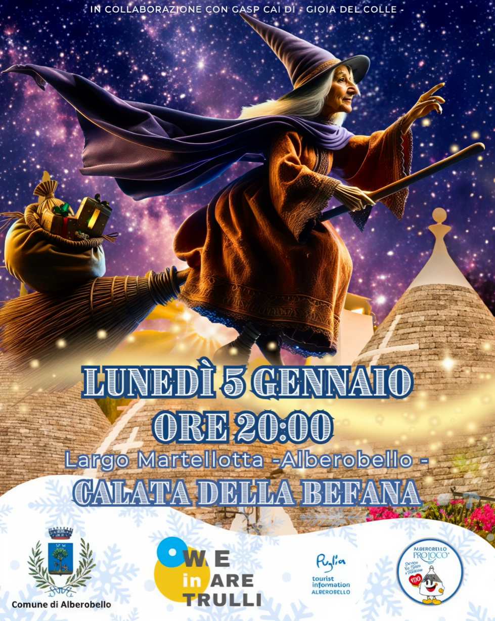 Featured image for “La Calata della Befana ad Alberobello”