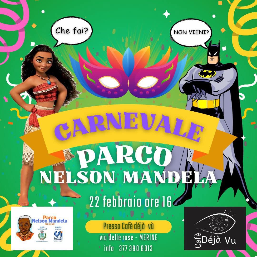Featured image for “Carnevale – Parco Nelson Mandela”