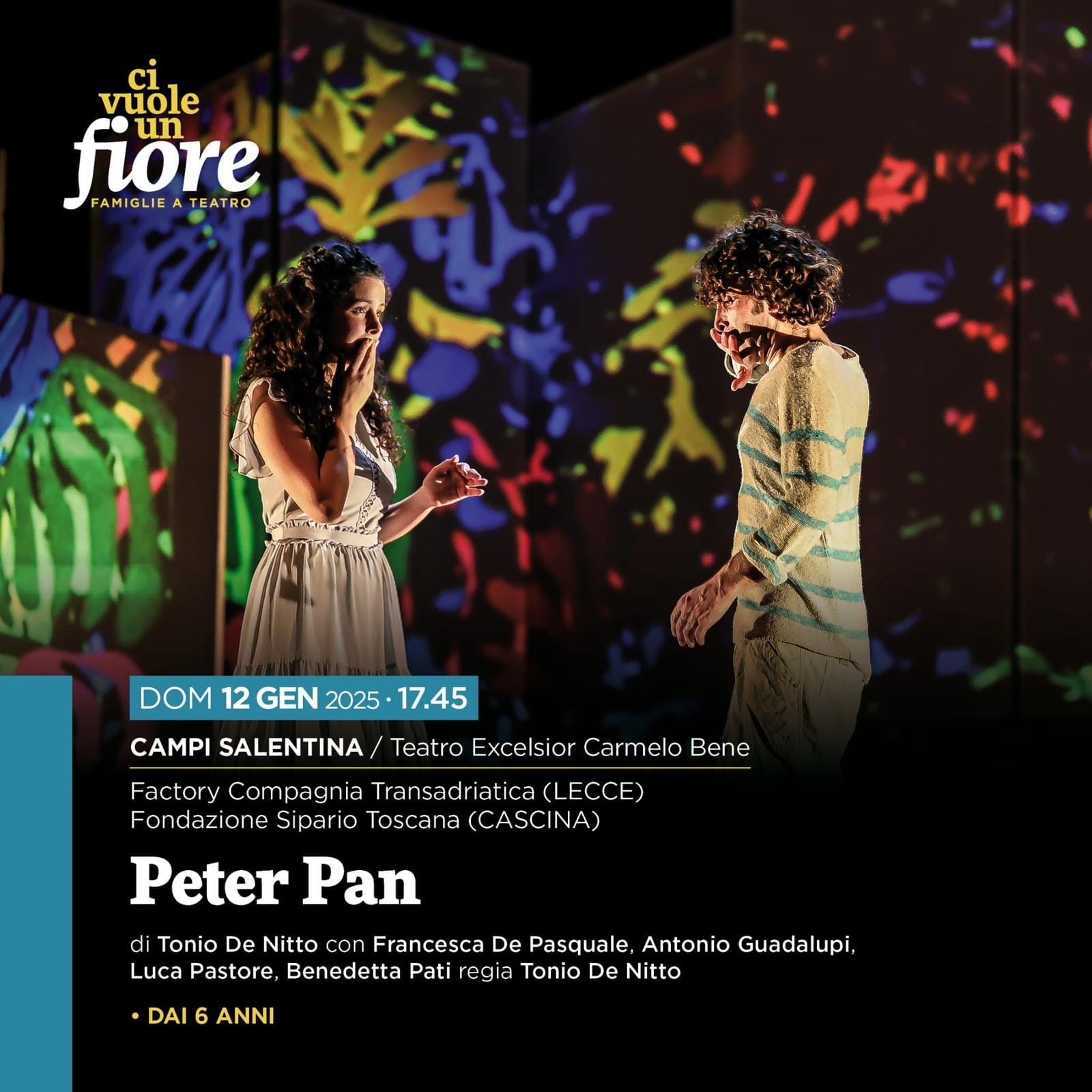 Featured image for “Peter Pan – Ci vuole un fiore”