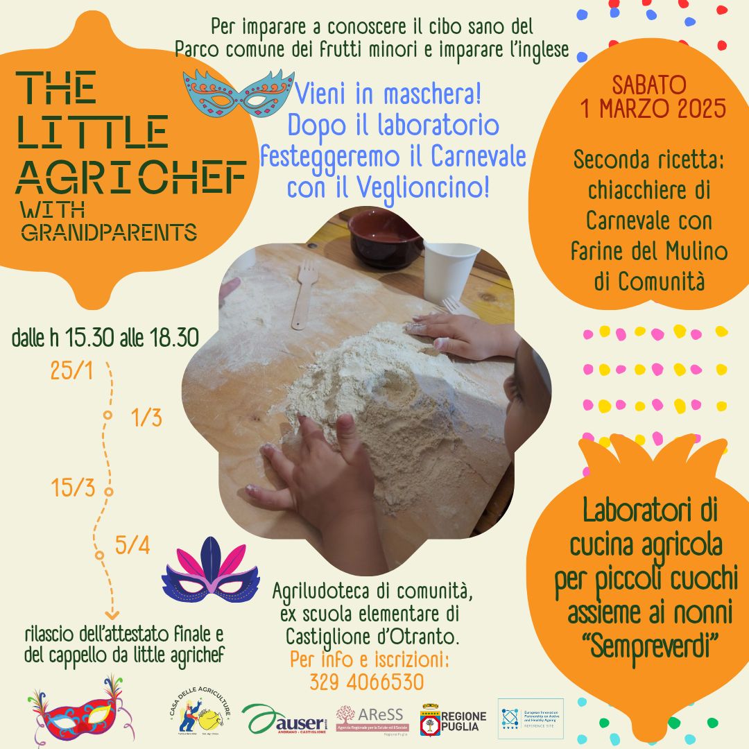 Featured image for “The Little Agrichef, speciale Carnevale”