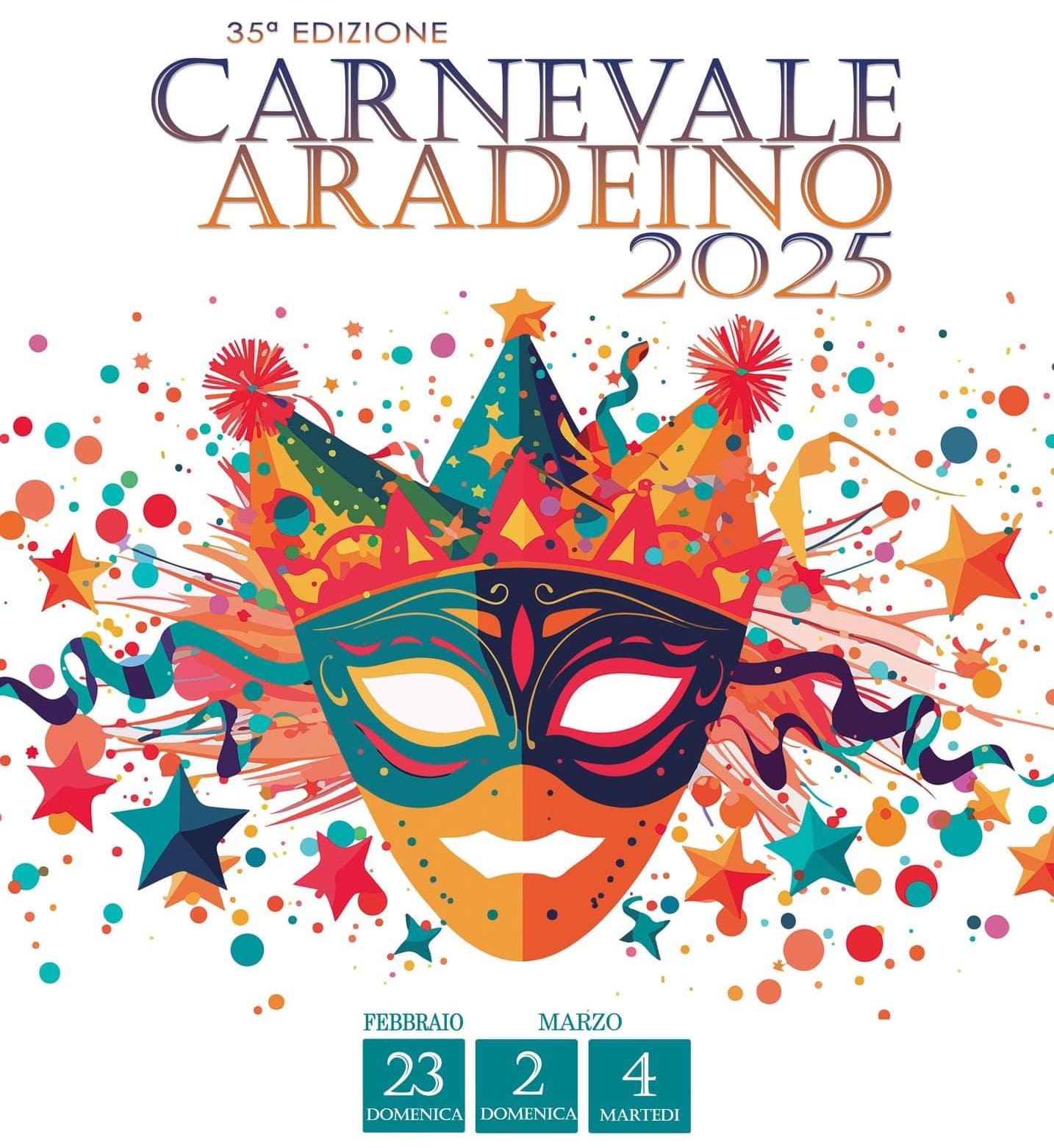 Featured image for “Carnevale Aradeino”