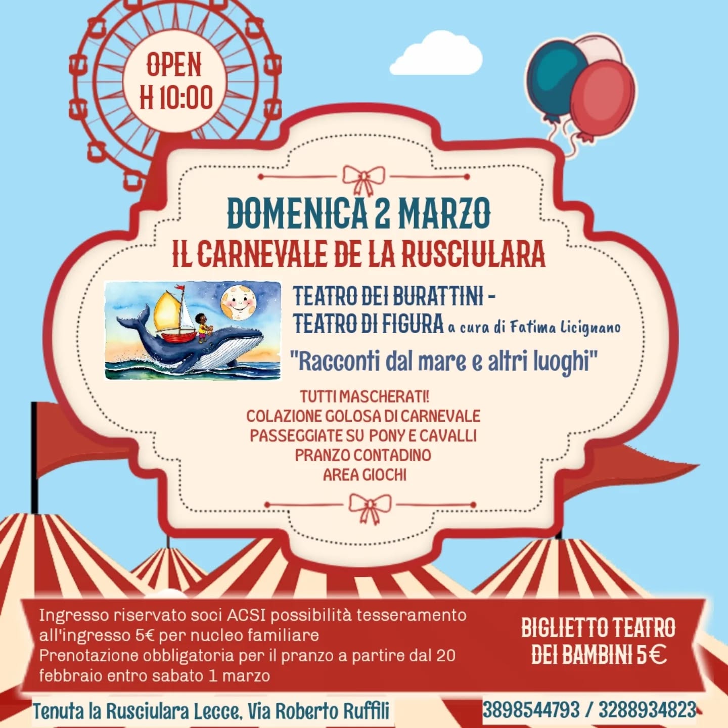 Featured image for “Festa di carnevale de La Rusciulara”