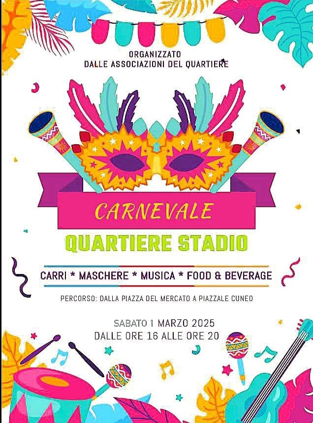 Featured image for “Carnevale Quartiere Stadio Lecce 2025”