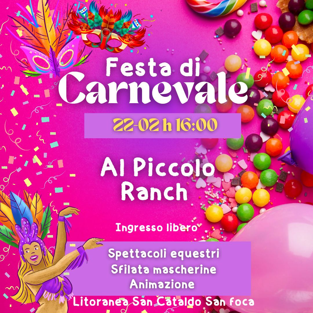 Featured image for “Festa di Carnevale al Piccolo Ranch”