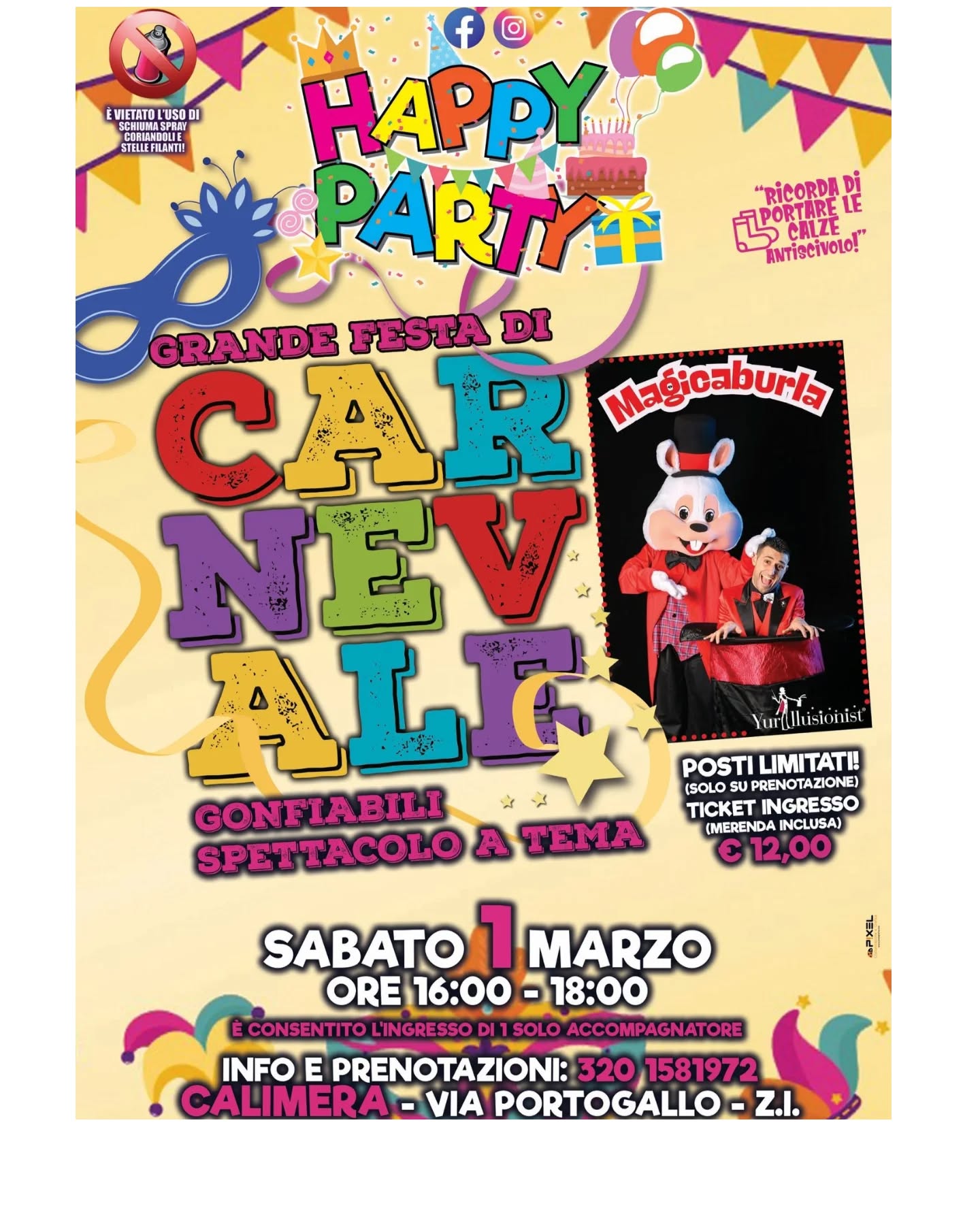 Featured image for “Grande festa di Carnevale”
