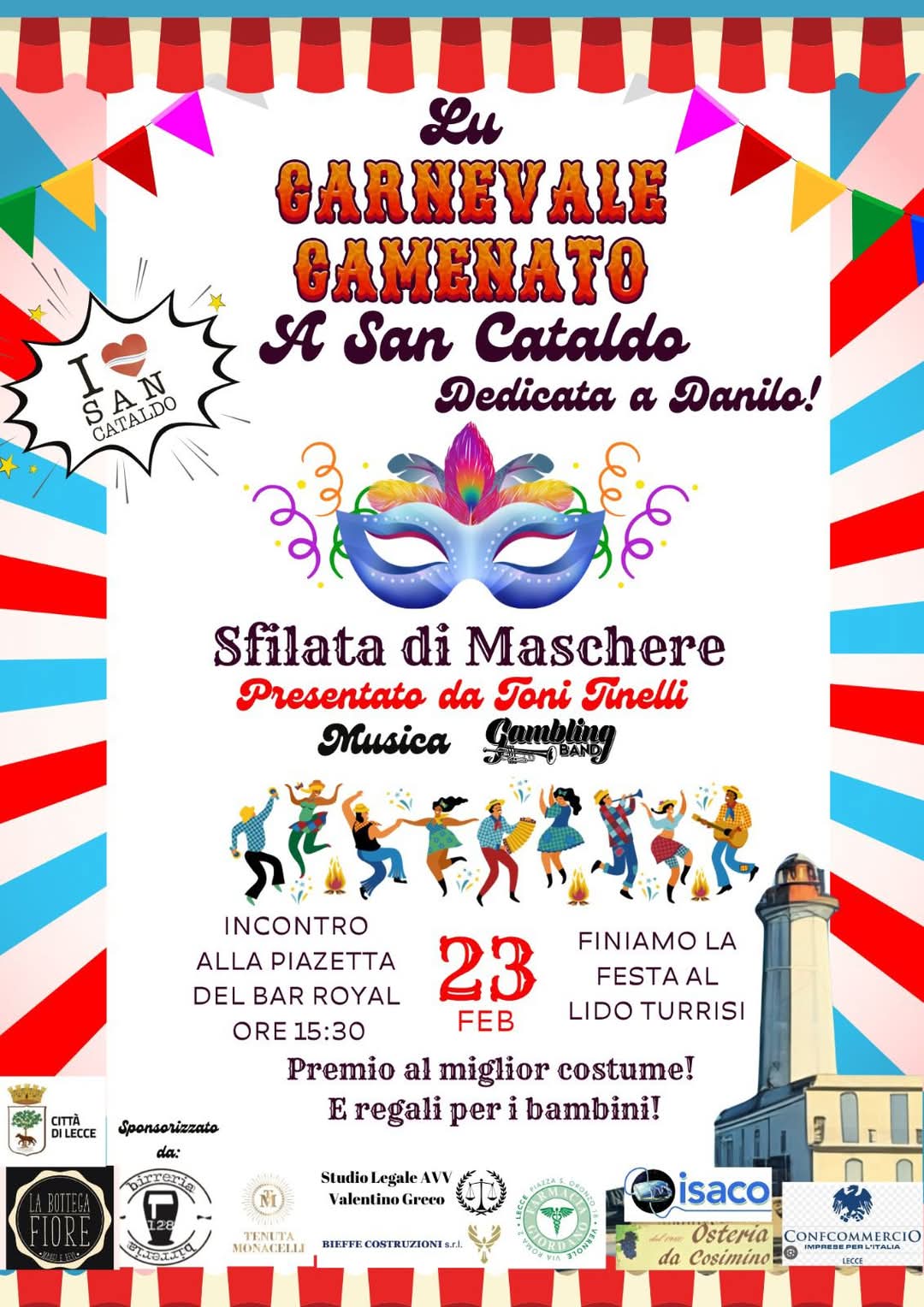 Featured image for “Carnevale Camenatu a San Cataldo”
