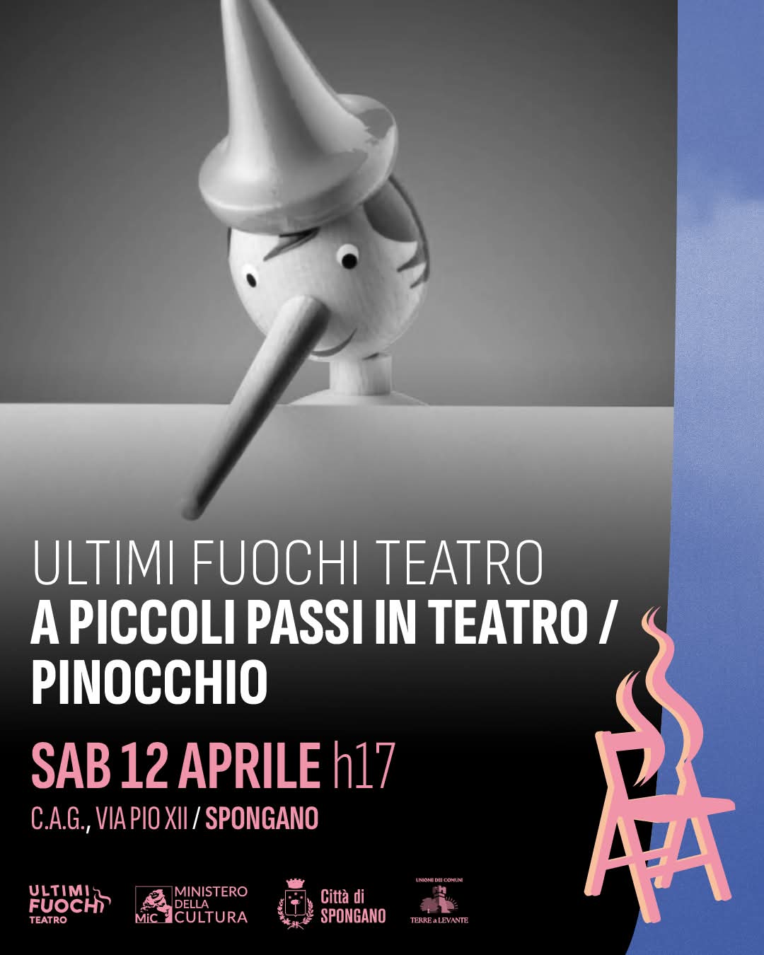 Featured image for “Pinocchio – A piccoli passi in teatro”