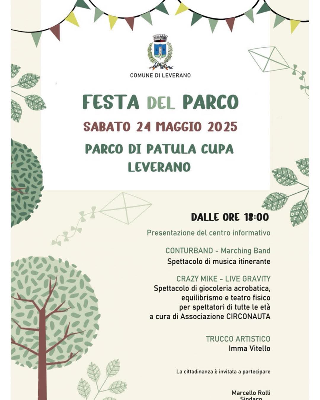 Featured image for “Festa del Parco – Leverano”