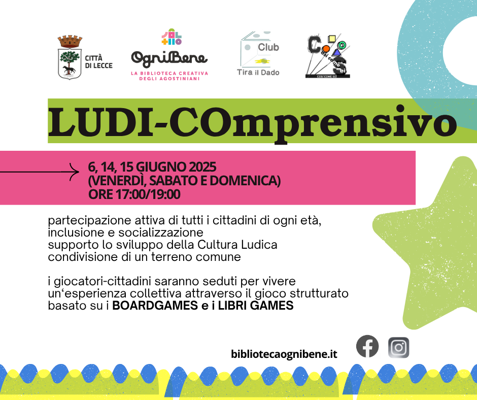 Featured image for “Ludi-comprensivo”