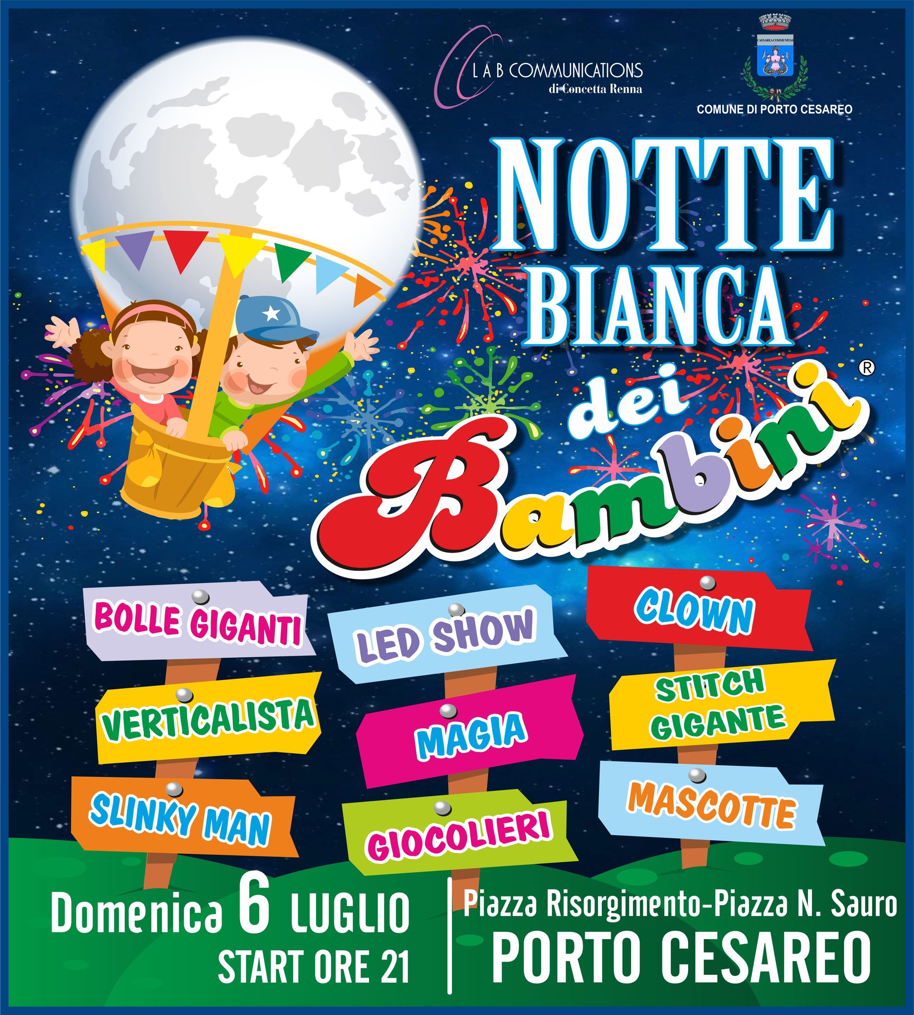 Featured image for “La Notte Bianca dei Bambini a Porto Cesareo”