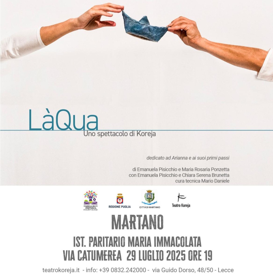 Featured image for “LàQua – Uno spettacolo sensoriale per i più poccoli”